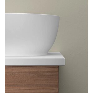 Sivida Durocast Çanak Lavabo 40 Cm Mat Beyaz