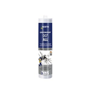 Bostik All 007 Mastik Silikon Siyah 290 Ml Tüm Yüzeylere Yapıştırma Ve İzalasyon
