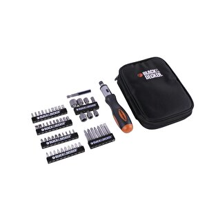 Black&decker 56 Parca Circirli Tornavida Aksesuar Seti - A7104-xj