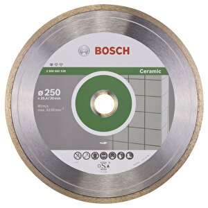 - Standard Seri Seramik İçin Elmas Kesme Diski 250 Mm