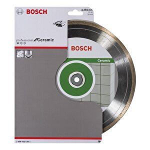 - Standard Seri Seramik İçin Elmas Kesme Diski 250 Mm
