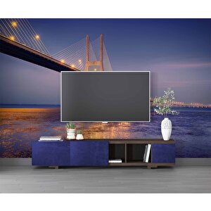 Vasco Da Gama Köprüsü Manzaralı Duvar Kağıdı - Dkb965082 600x280 cm