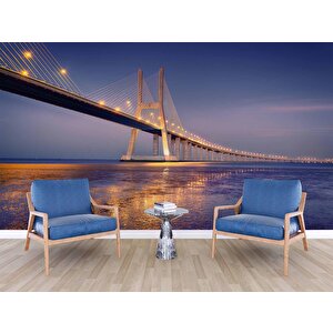 Vasco Da Gama Köprüsü Manzaralı Duvar Kağıdı - Dkb965082