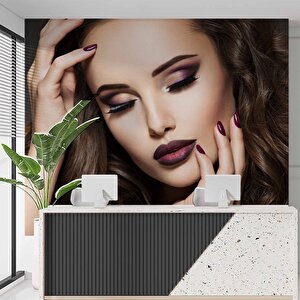 Kuaför Salonu Duvar Kağıdı Baskı - Dkm162089 225x300 cm