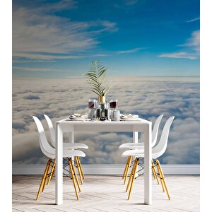 Gökyüzü Ve Bulut Manzaralı Duvar Kağıdı Baskı - Dkm611007