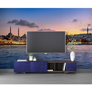 İstanbul Eminönü  Manzaralı Duvar Kağıdı - Dkm491005 225x200 cm