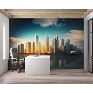 Emlak-ev Temalı Duvar Kağıdı Baskı - Dkm136105 800x300 cm