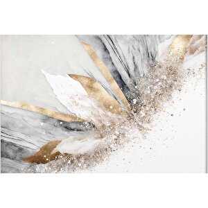 Altın Simli Açık Mermer Desenli Duvar Kağıdı - Dkm791020