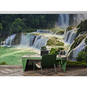 Doğa Ve Şelale Manzaralı Duvar Kağıdı - Dkm584091