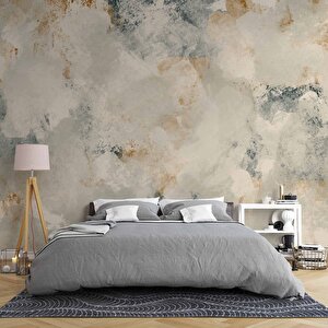 3 Boyutlu Açık Mermer Temalı Duvar Kağıdı - Dkm605013 425x200 cm