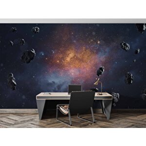 Galaksi Meteor Yağmuru Manzaralı Duvar Kağıdı - Dkm472002
