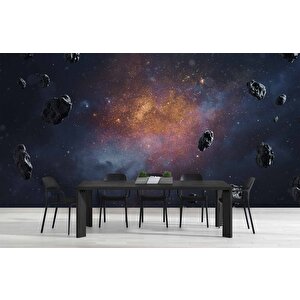 Galaksi Meteor Yağmuru Manzaralı Duvar Kağıdı - Dkm472036