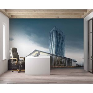 Mimari Yapı Gayrimenkul Emlak Ve Gayrimenkul Duvar Kağıdı Baskı - Dkm340085 900x280 cm