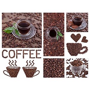 Kahveli Cafe Duvar Kağıdı Baskı - Dkb279037