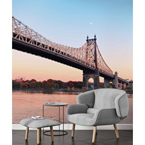 Queensboro Köprüsü Manzaralı Duvar Kağıdı - Dkb966042
