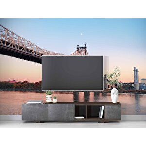 Queensboro Köprüsü Manzaralı Duvar Kağıdı - Dkb966062 700x260 cm