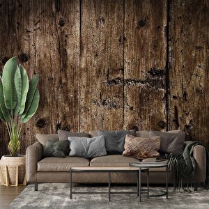 Eskitilmiş Ağaç Temalı Duvar Kağıdı Baskı - Dkm620035 450x240 cm