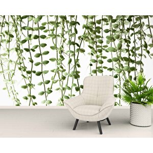 Aşağıya Sarkan Sarmaşık Temalı Duvar Kağıdı - Dkm571096