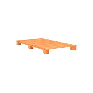 Ahşap Platform Karyola Cevi̇z Renk 100x200 Cm