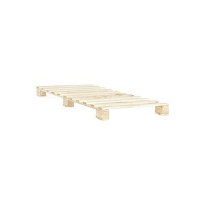 Ahşap Platform Karyola 90x190 Cm