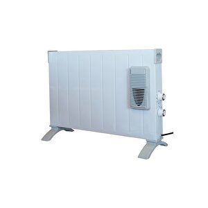 Hc-2954-x İp24  2500 Watt Fanlı Alarmlı Beyaz Konvektör Isıtıcı