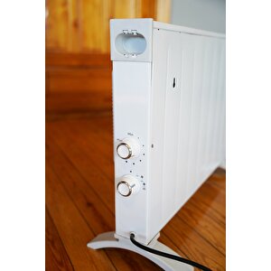 Luxell Hc-2954-x İp24  2500 Watt Fanlı Alarmlı Beyaz Konvektör Isıtıcı