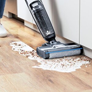 3641n Crosswave Hf3 Cordless Pro Yüksek Vakumlu Kablosuz Sert Zemin Süpürme Ve Silme Makinesi