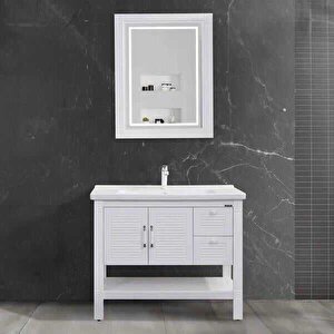 Lineart Oreo Banyo Dolabı 100 Cm Beyaz
