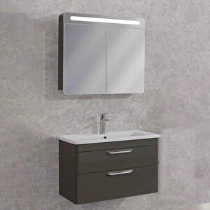 Lineart Efes Banyo Dolabı 60 Cm Füme