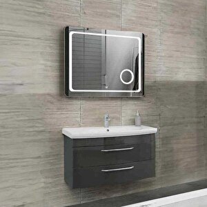 Lineart Asos Banyo Dolabı 90 Cm Füme