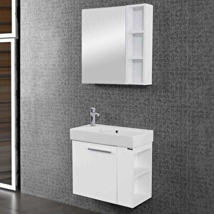 Lineart Trend Banyo Dolabı 55 Cm Beyaz