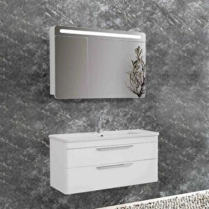 Lineart Efes Banyo Dolabı 80 Cm Beyaz