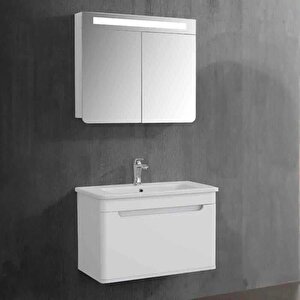 Lineart Wing Banyo Dolabı 105 Cm Beyaz