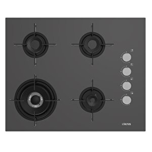 Gri Cam Ankastre Set 570 G - 189 Dg Woklu - 322 G Dijital Turbo -Hediyeli