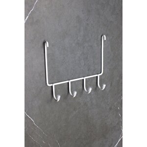 Lif Askılığı - Tüm Şampuanlıklara Uyumlu Paslanmaz Banyo Köşeliği Askısı Düzenleyici Havluluk
