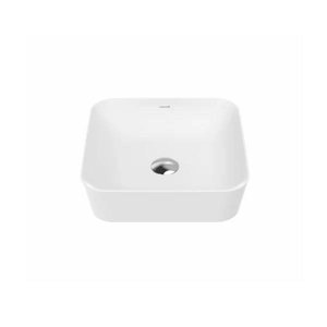Ul040 Ultra Kare Çanak Lavabo 40cm Beyaz Mat