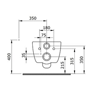 V-tondo Rimless Asma Klozet Parlak  Beyaz(kapak Hariçtir)
