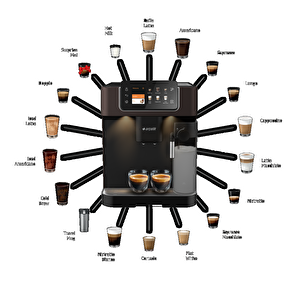 Arçeli̇k Em 9495 Imperium Barista® Tam Otomatik Espresso Makinesi