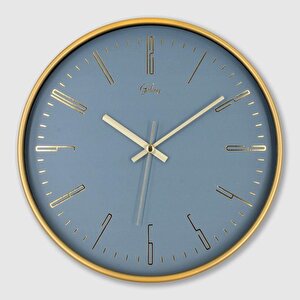 Dekoratif Duvar Saati Gold Renk 29 Cm