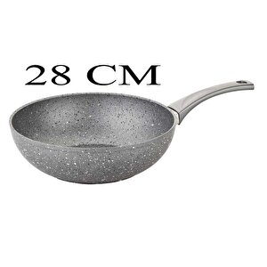 Granit Wok Tava 28x9 Cm