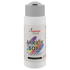 Beyaz Akrilik Boya 60ml Beyaz