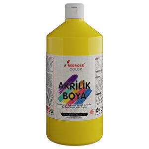 Sarı Akrilik Boya 1000gr Sarı