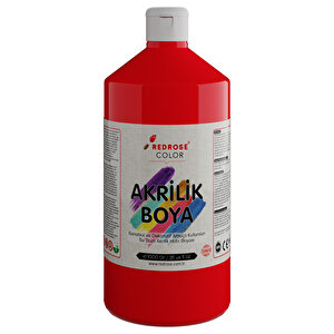 Kırmızı Akrilik Boya 1000gr Kırmızı