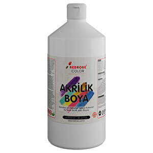 Beyaz Akrilik Boya 1000gr Beyaz