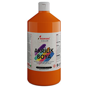 Turuncu Akrilik Boya 1000gr Turuncu