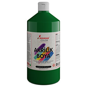 Yeşil Akrilik Boya 1000gr Yeşil