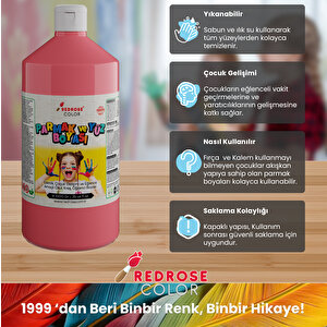Pembe Parmak Boyası 1000gr Pembe