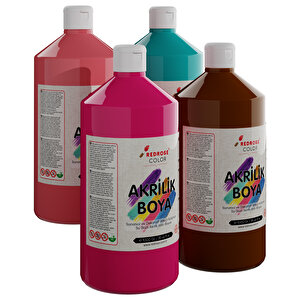 Tamamlayıcı Renkler Akrilik Boya 4'lü Set 4x1000gr Tamamlayıcı Renkler