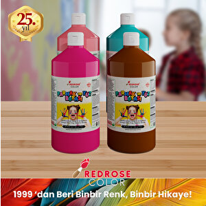 Tamamlayıcı Renkler Parmak Boyası 4'lü Set 4x1000gr