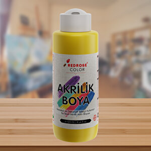 Sarı Akrilik Boya 120ml Sarı